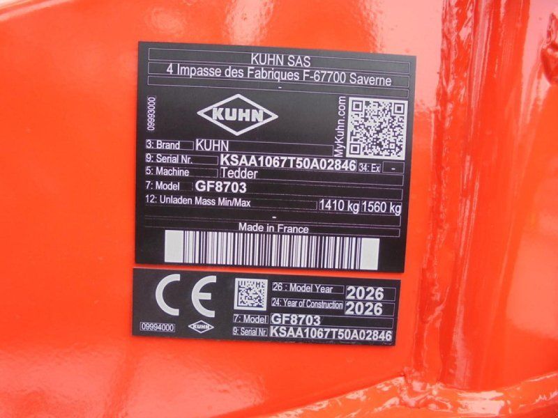 Kuhn GF8703