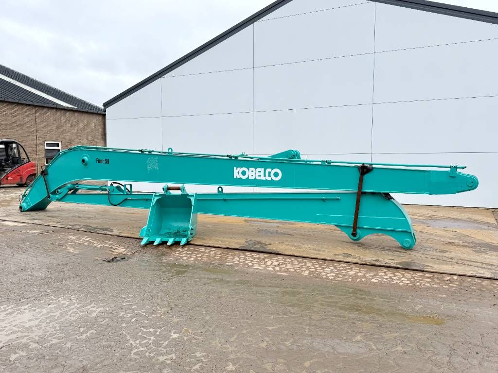 Kobelco Long Reach Attachments 18m - Fits to 20-25t