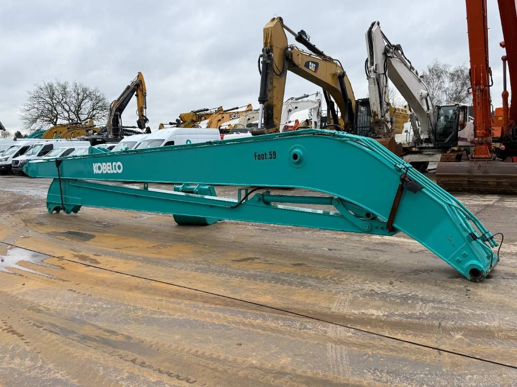 Kobelco Long Reach Attachments 18m - Fits to 20-25t