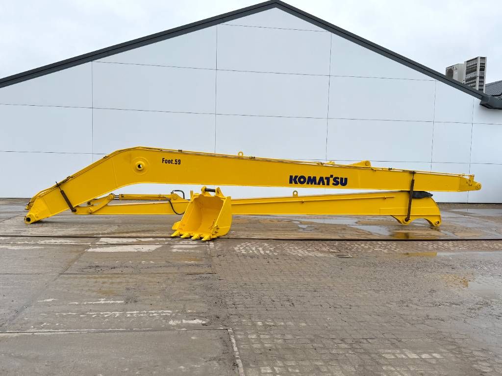 Komatsu Long Reach Attachments 18m - Fits to 20-25t