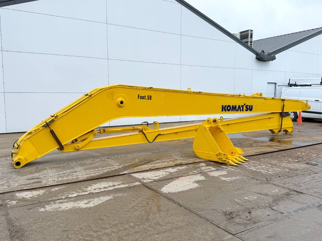 Komatsu Long Reach Attachments 18m - Fits to 20-25t