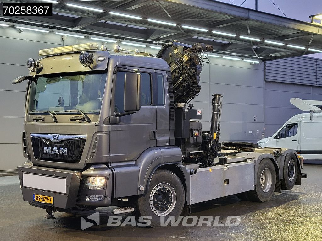 MAN TGS 26.500 6X2 Prepared NL-Truck NEW APK HIAB X-HIPRO 302 E-6 Crane Kran Fifth wheel