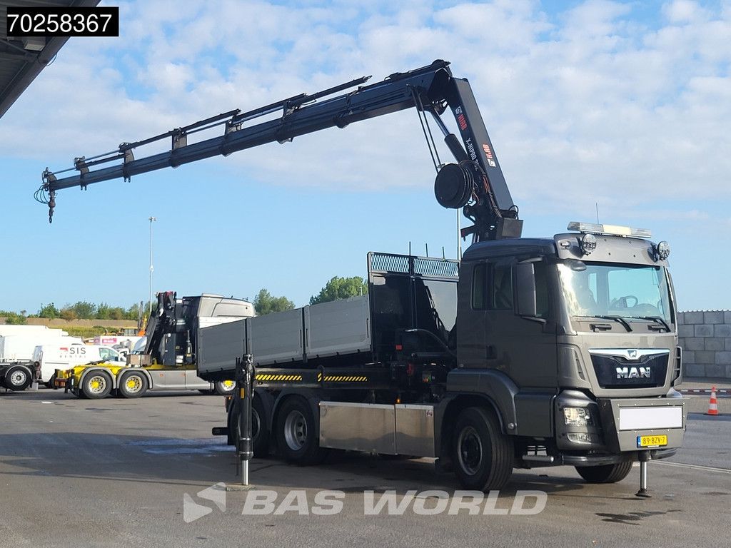 MAN TGS 26.500 6X2 Prepared NL-Truck NEW APK HIAB X-HIPRO 302 E-6 Crane Kran Fifth wheel