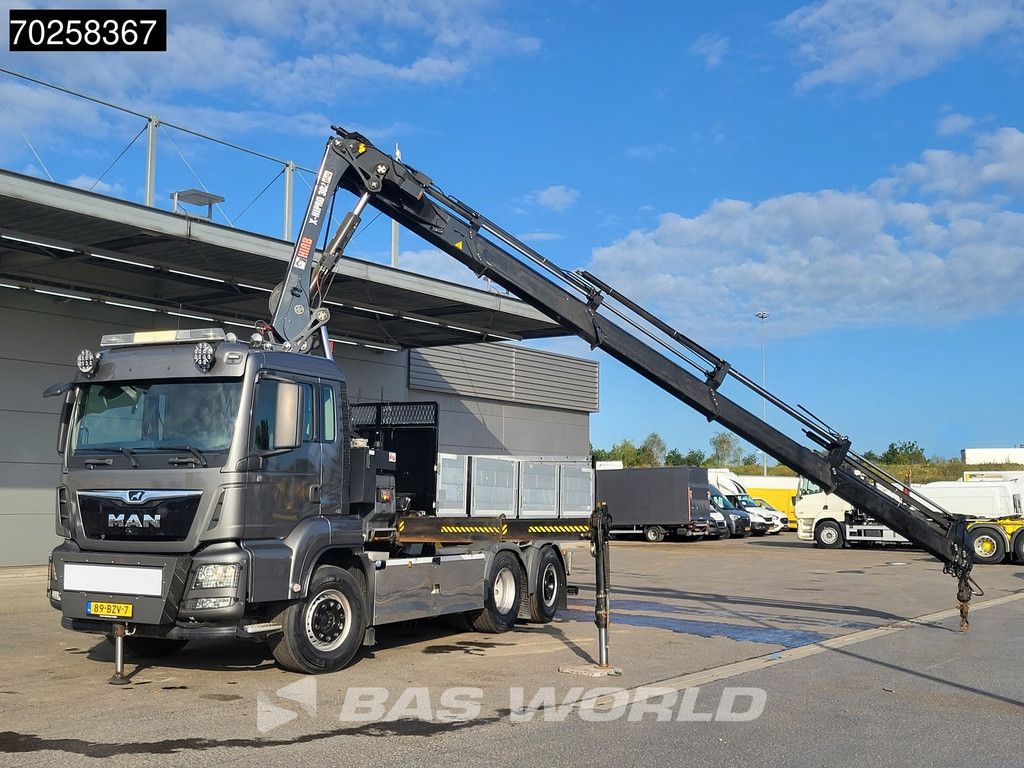 MAN TGS 26.500 6X2 Prepared NL-Truck NEW APK HIAB X-HIPRO 302 E-6 Crane Kran Fifth wheel