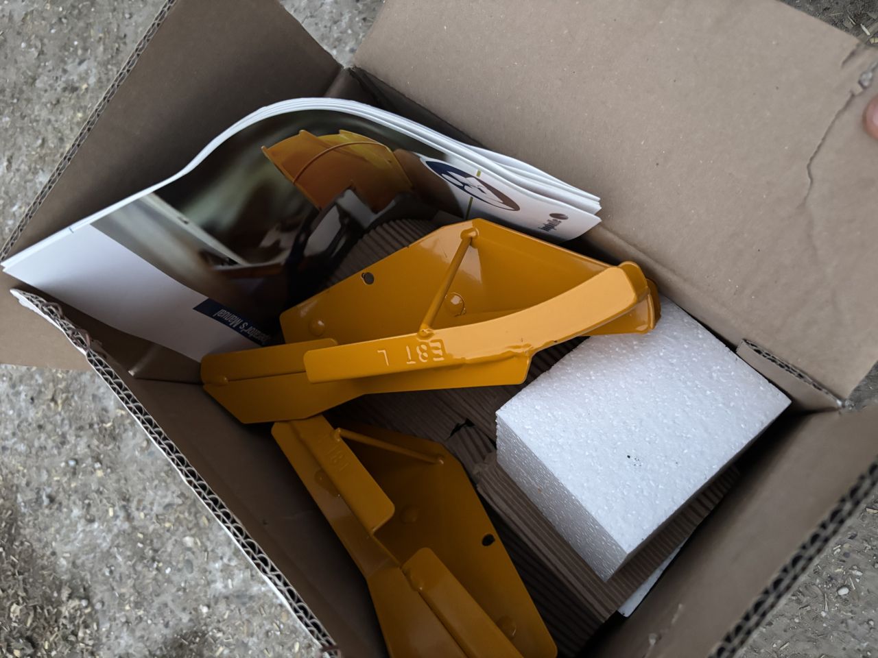 Bogballe M35W kunstmeststrooier met weeginrichting