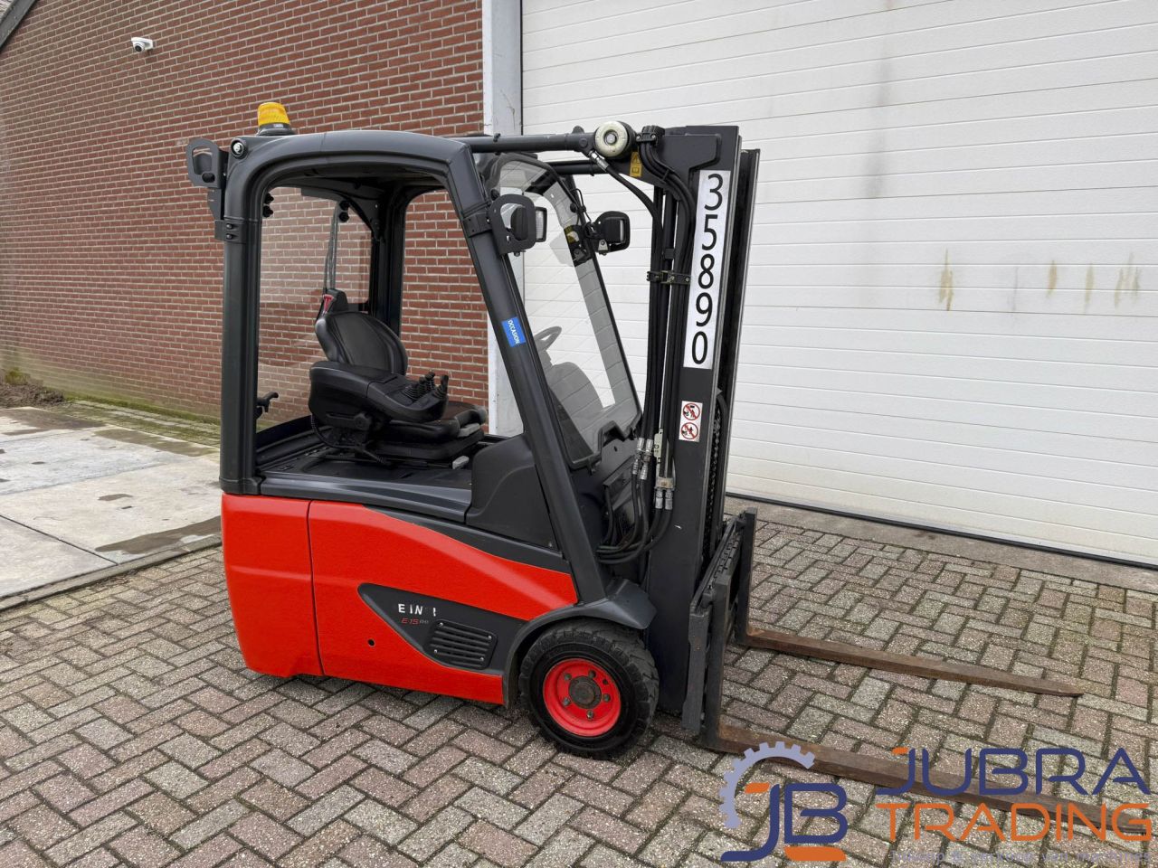 Linde E15-02 Elektrische Heftruck | 2015 | 2435U | 1.5T | 4.1M