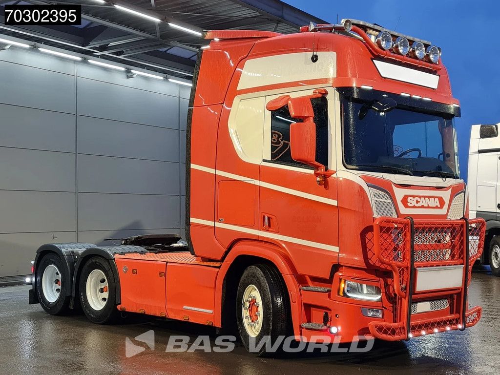 Scania R R580 6X4 Full-Air Retarder Leder