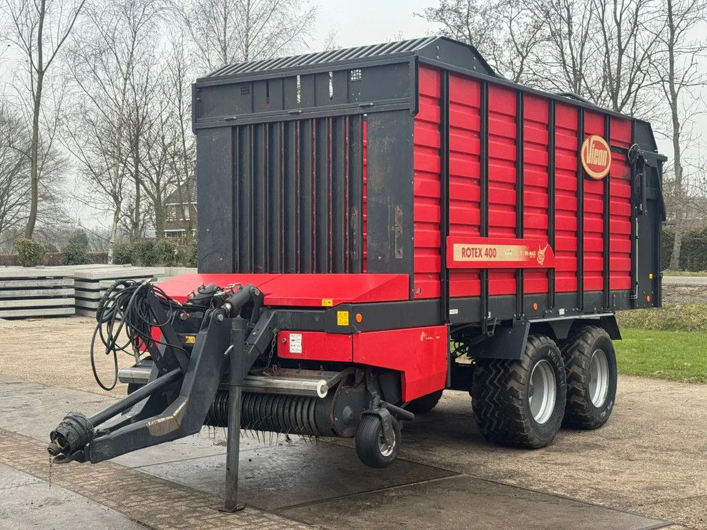 Vicon Rotex 400 Ladewagen opraapwagen