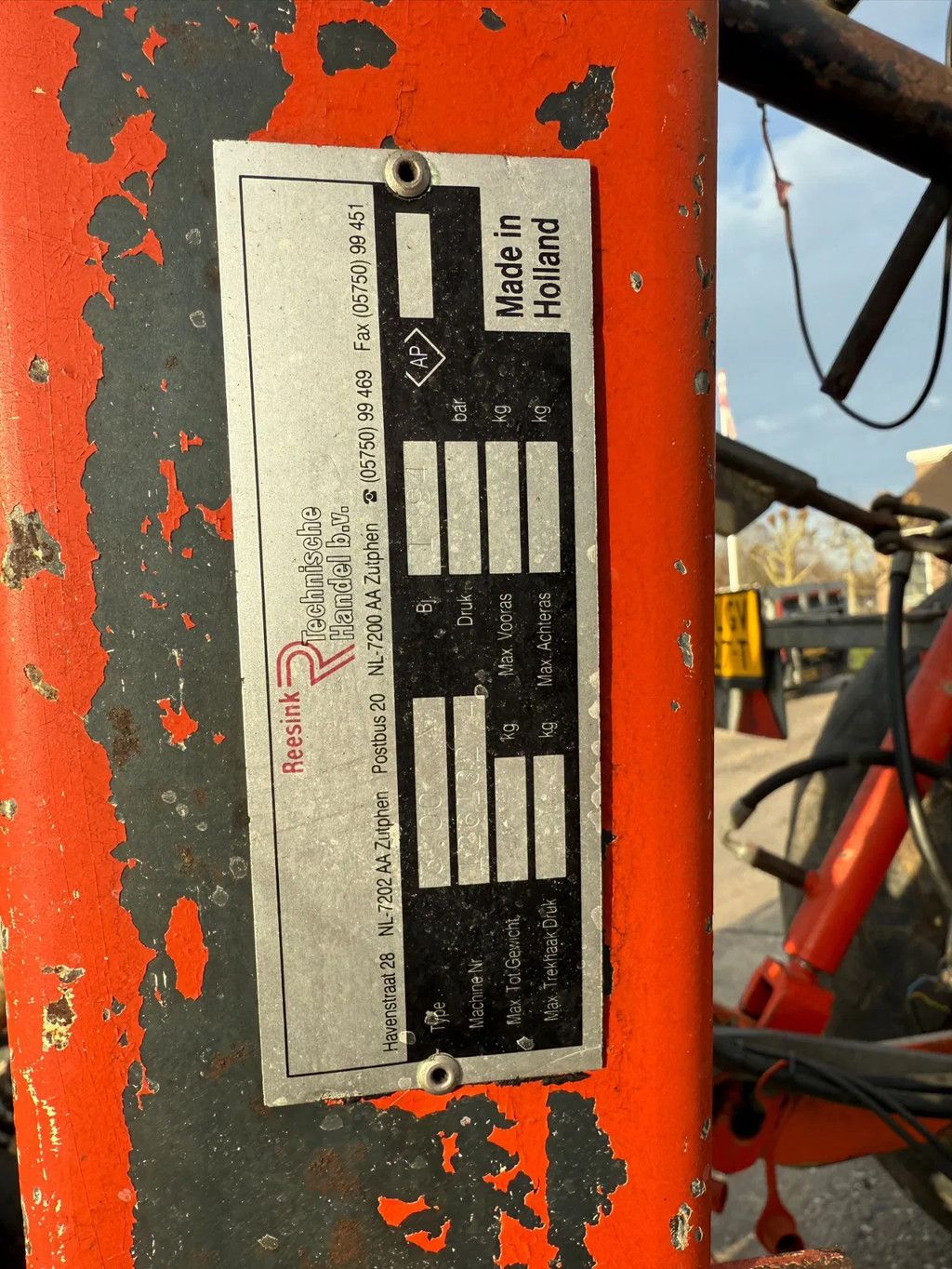 Reo Reco 7000 liter vacuumtank Bemester tank