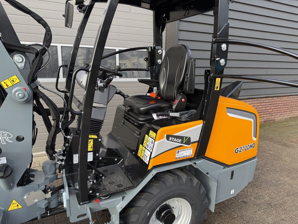 Giant G2700 HD minishovel / kniklader NIEUW 110 cm breed / goedkope uitvoering