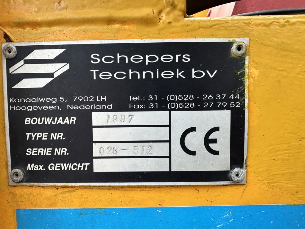 Schouten Panda 1800 maai-laadwagen