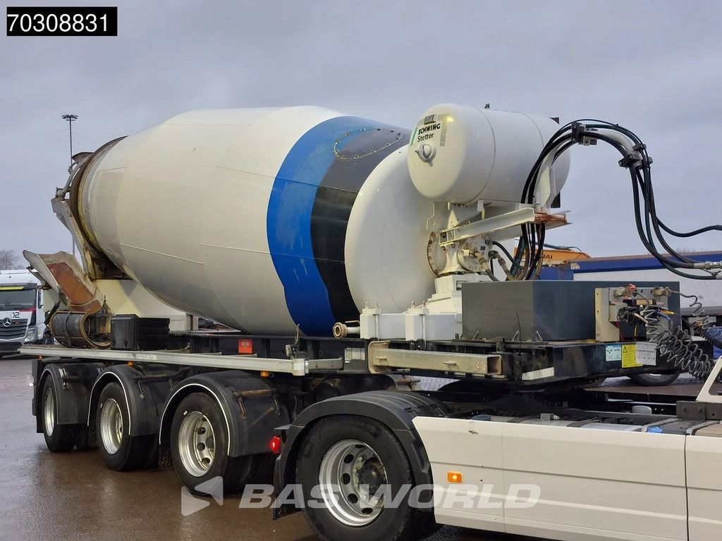 Pacton TRX347 3 axles Beton Concrete