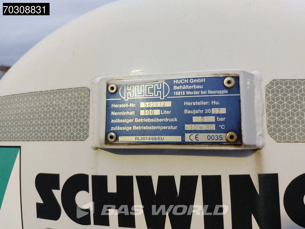 Pacton TRX347 3 axles Beton Concrete