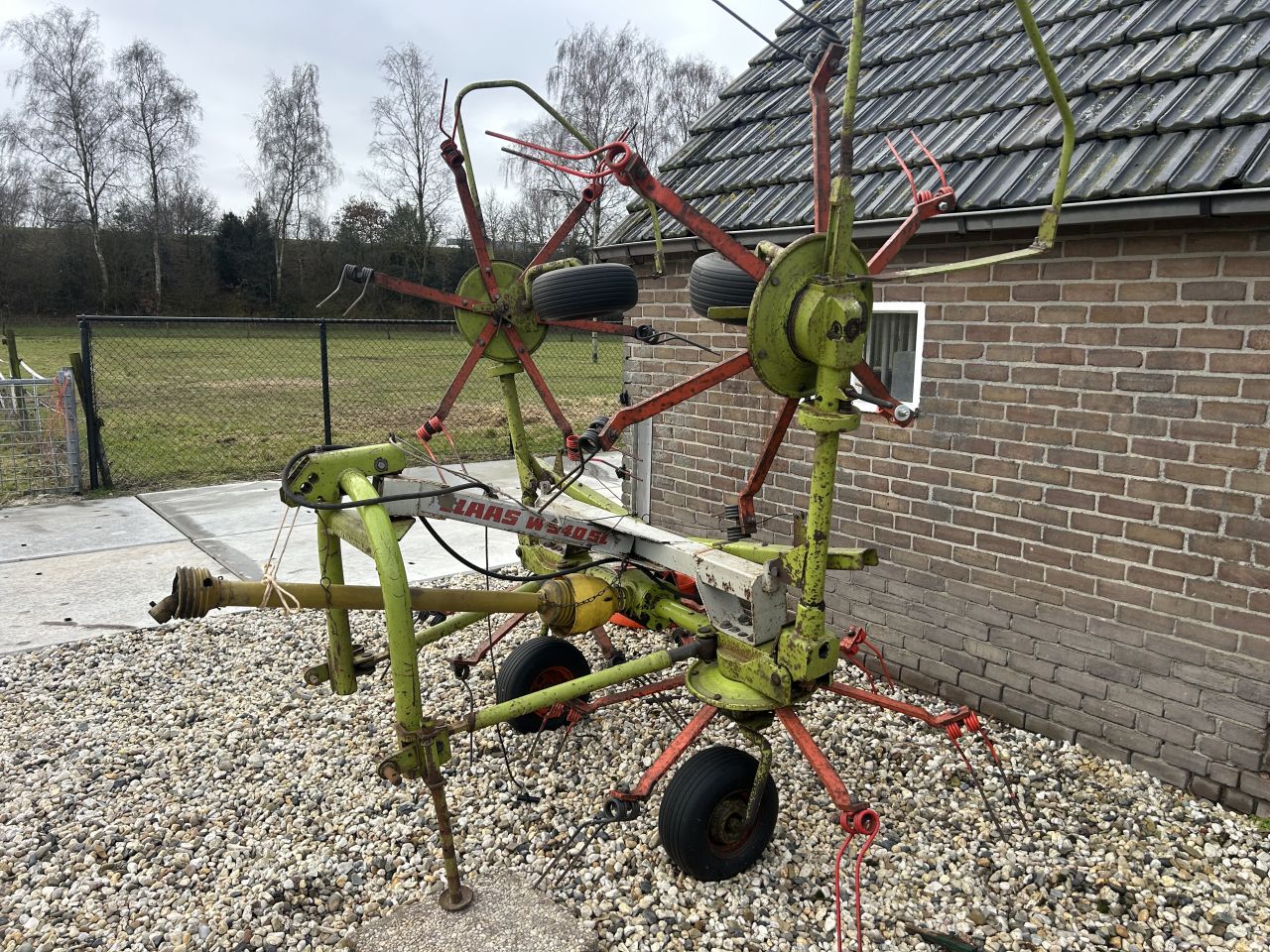 Nette claas hooischudder