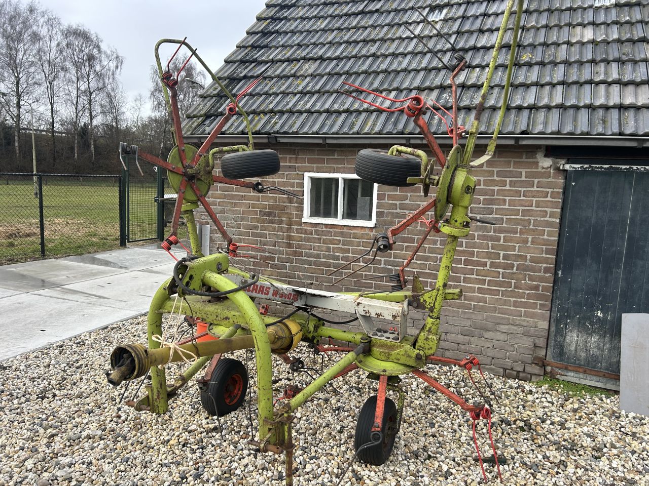 Nette claas hooischudder