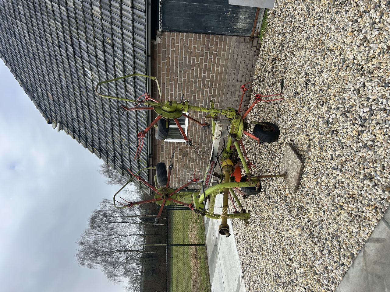 Nette claas hooischudder