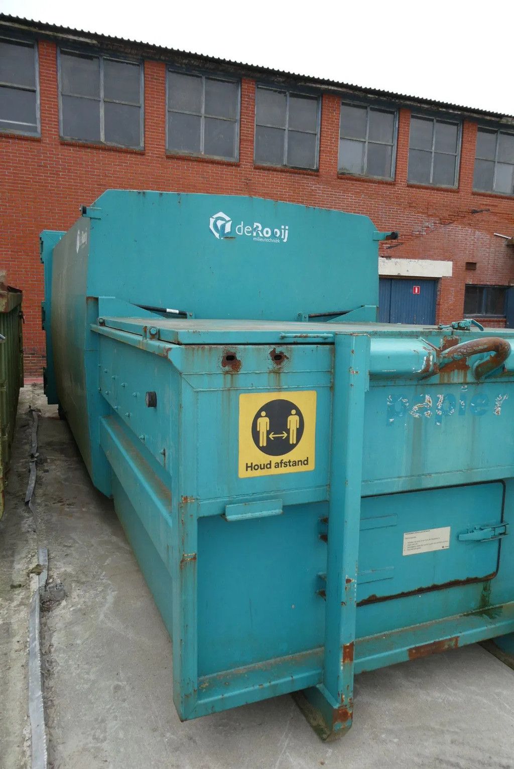 De Rooij ADR20E perscontainer