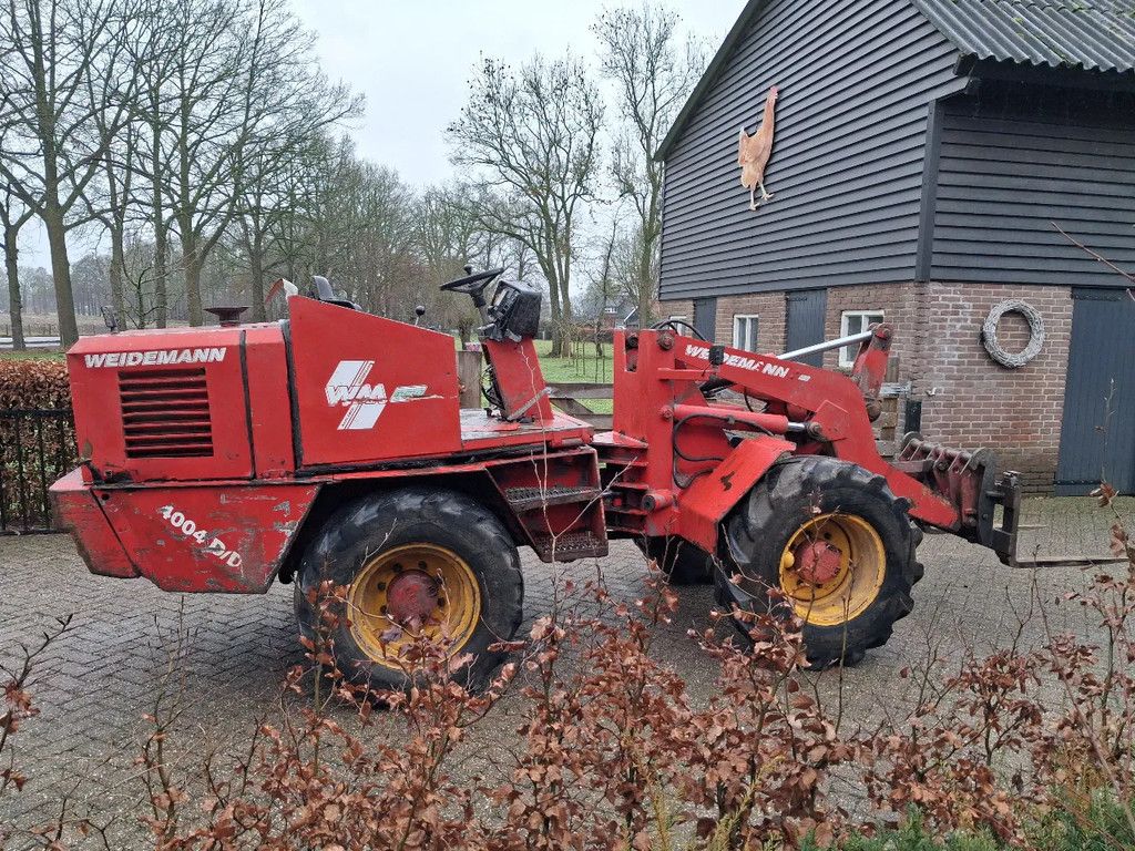 Weidemann 4004 DD shovel met lepels