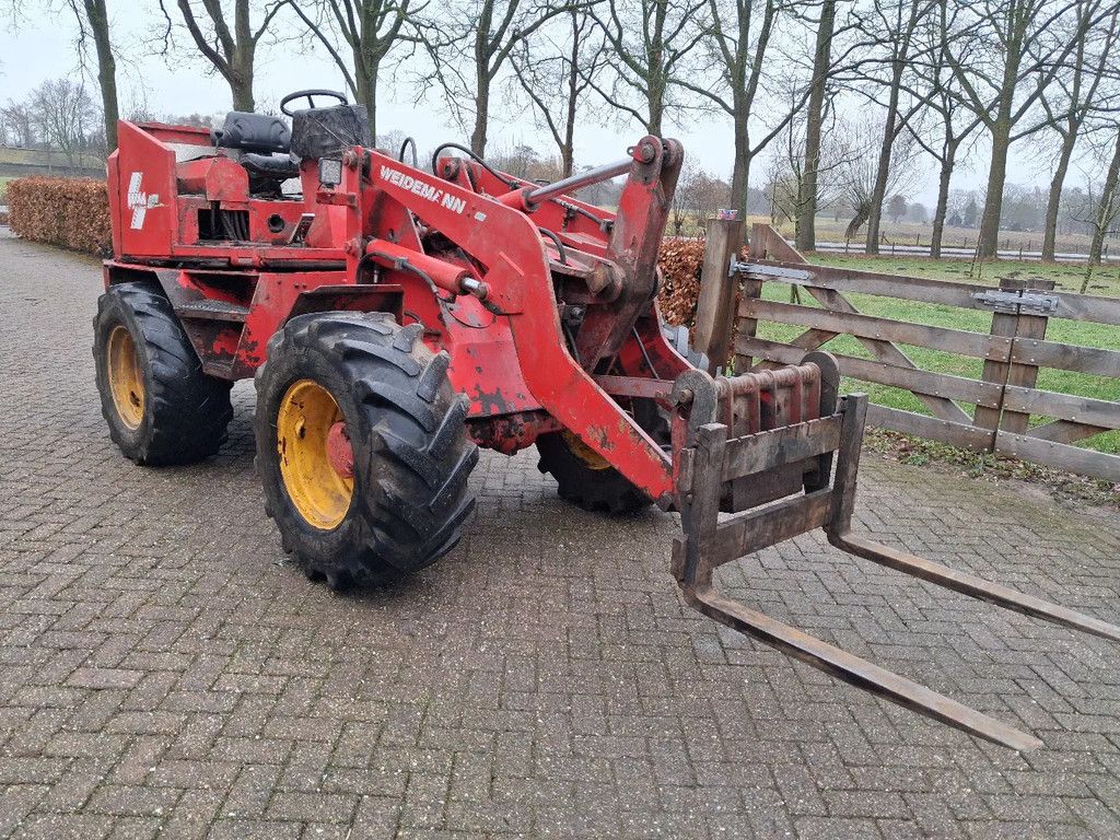 Weidemann 4004 DD shovel met lepels