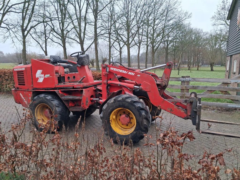 Weidemann 4004 DD shovel met lepels