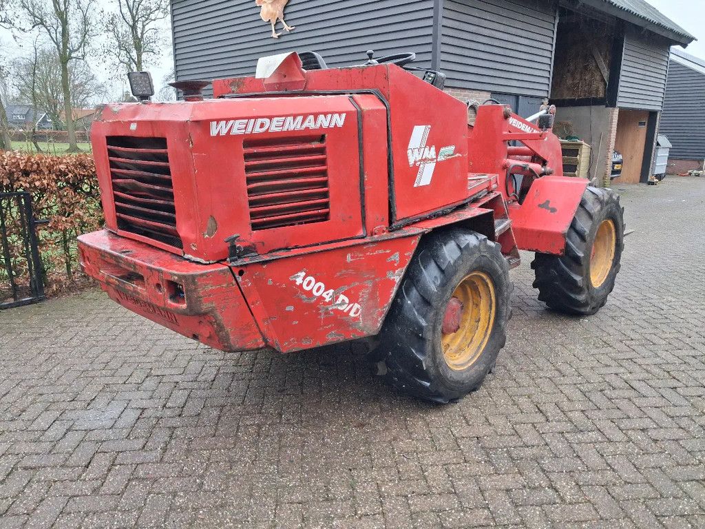 Weidemann 4004 DD shovel met lepels