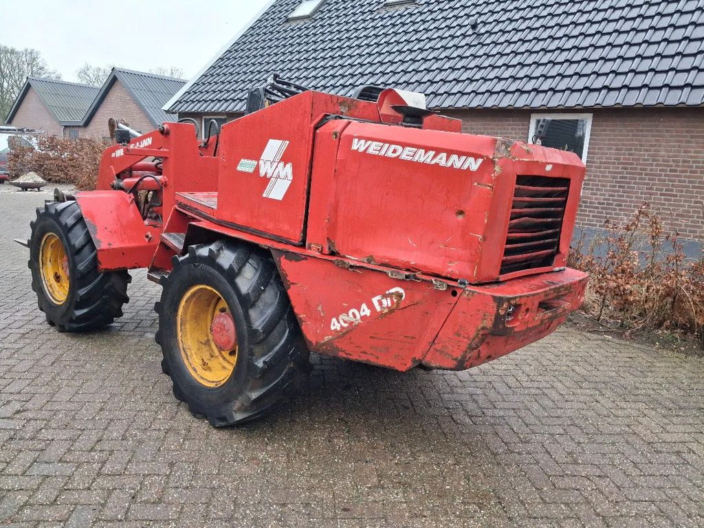 Weidemann 4004 DD shovel met lepels