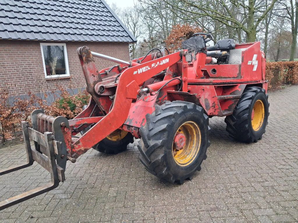 Weidemann 4004 DD shovel met lepels