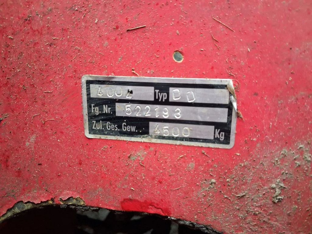 Weidemann 4004 DD shovel met lepels