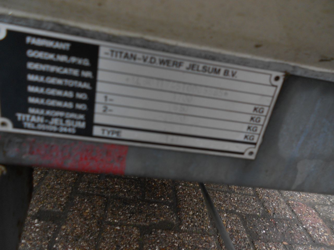 Titan jelsum paardentrailer