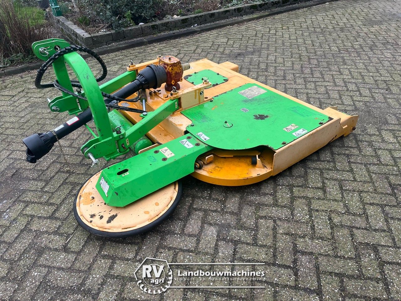 SALF cirkelmaaier/bloter 210 cm + palenmaaier | ONGEBRUIKT