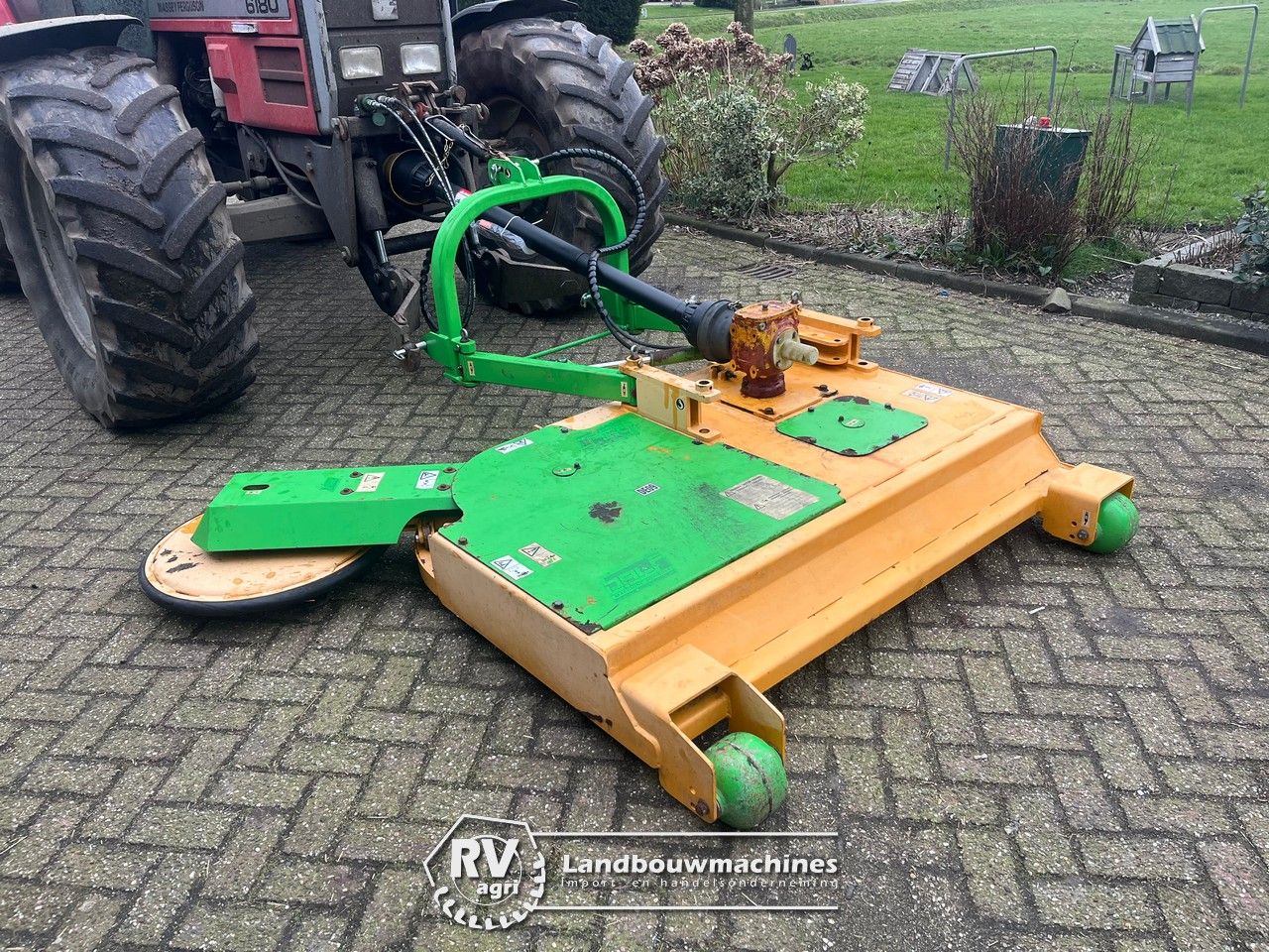 SALF cirkelmaaier/bloter 210 cm + palenmaaier | ONGEBRUIKT