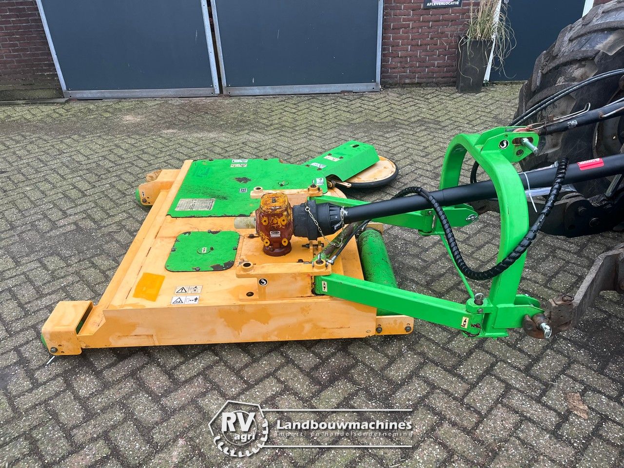 SALF cirkelmaaier/bloter 210 cm + palenmaaier | ONGEBRUIKT