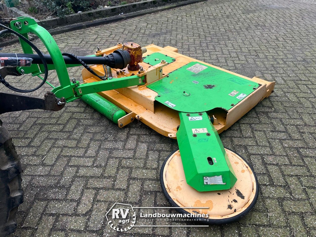 SALF cirkelmaaier/bloter 210 cm + palenmaaier | ONGEBRUIKT