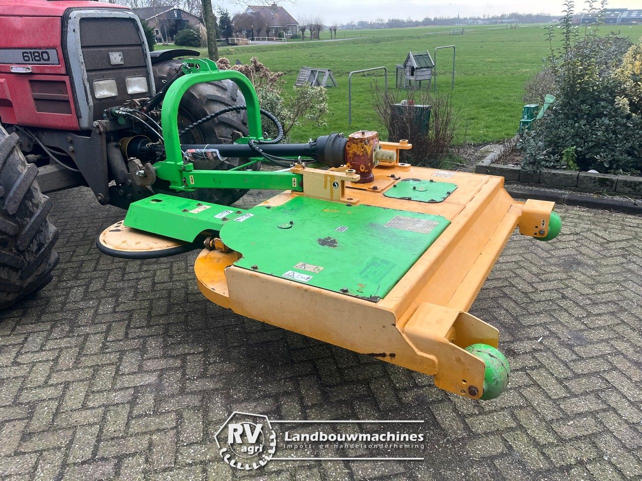 SALF cirkelmaaier/bloter 210 cm + palenmaaier | ONGEBRUIKT