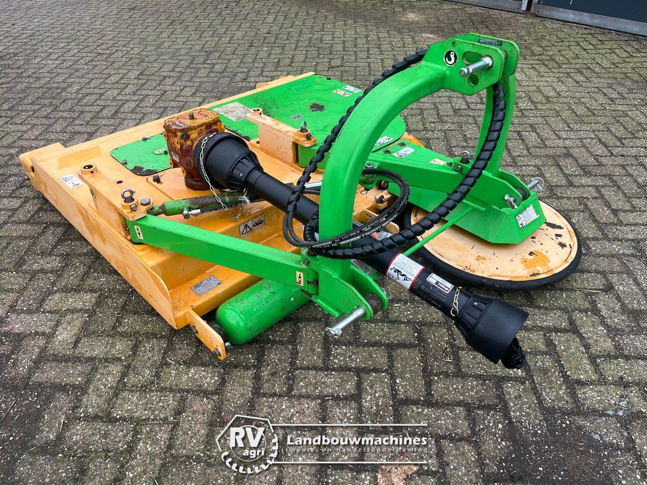 SALF cirkelmaaier/bloter 210 cm + palenmaaier | ONGEBRUIKT