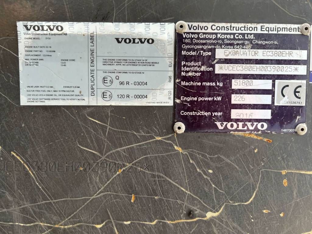 Volvo EC380E HR UHD