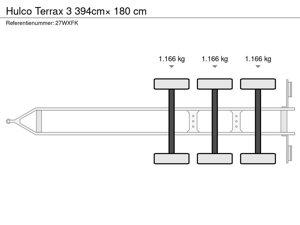 Hulco Terrax 3 394cm× 180 cm