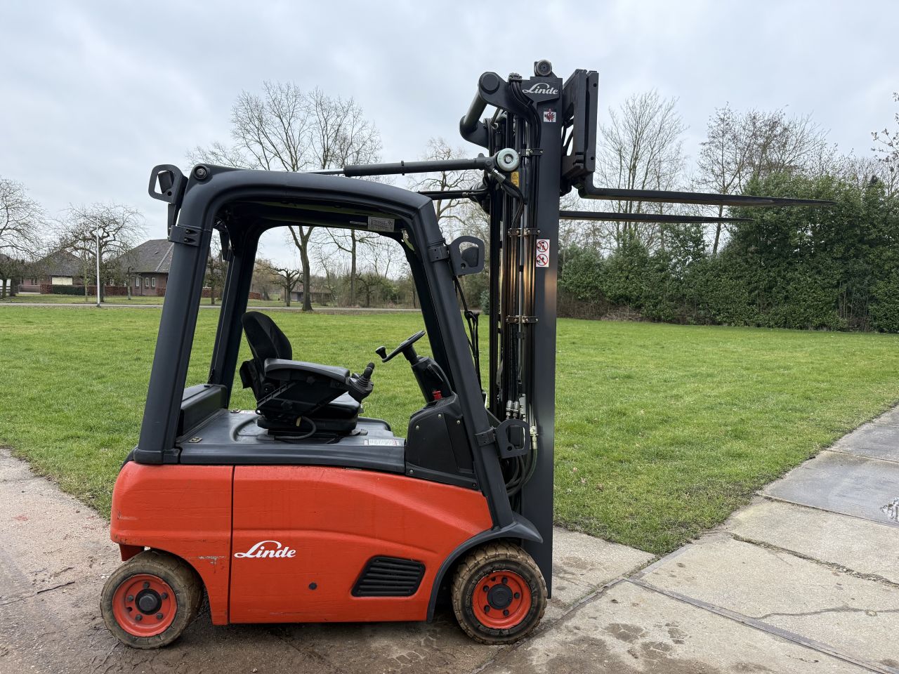 Linde 1600KG elektrisch freelift Sideshift 4e ventiel