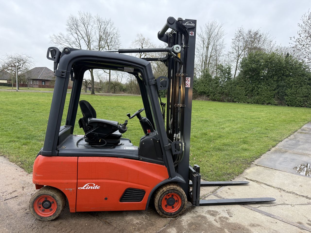 Linde 1600KG elektrisch freelift Sideshift 4e ventiel