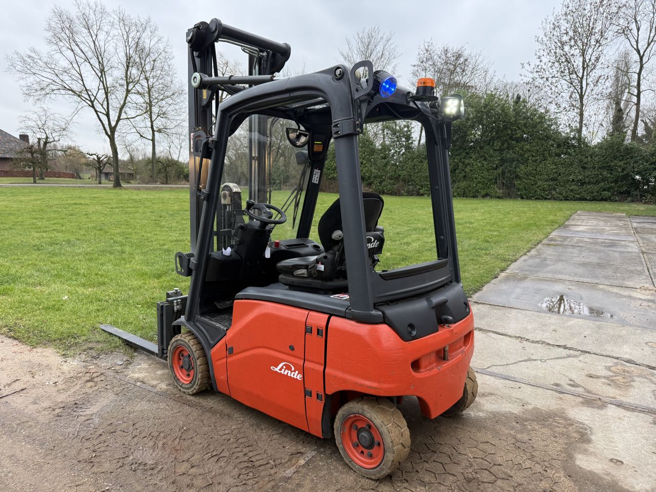 Linde 1600KG elektrisch freelift Sideshift 4e ventiel