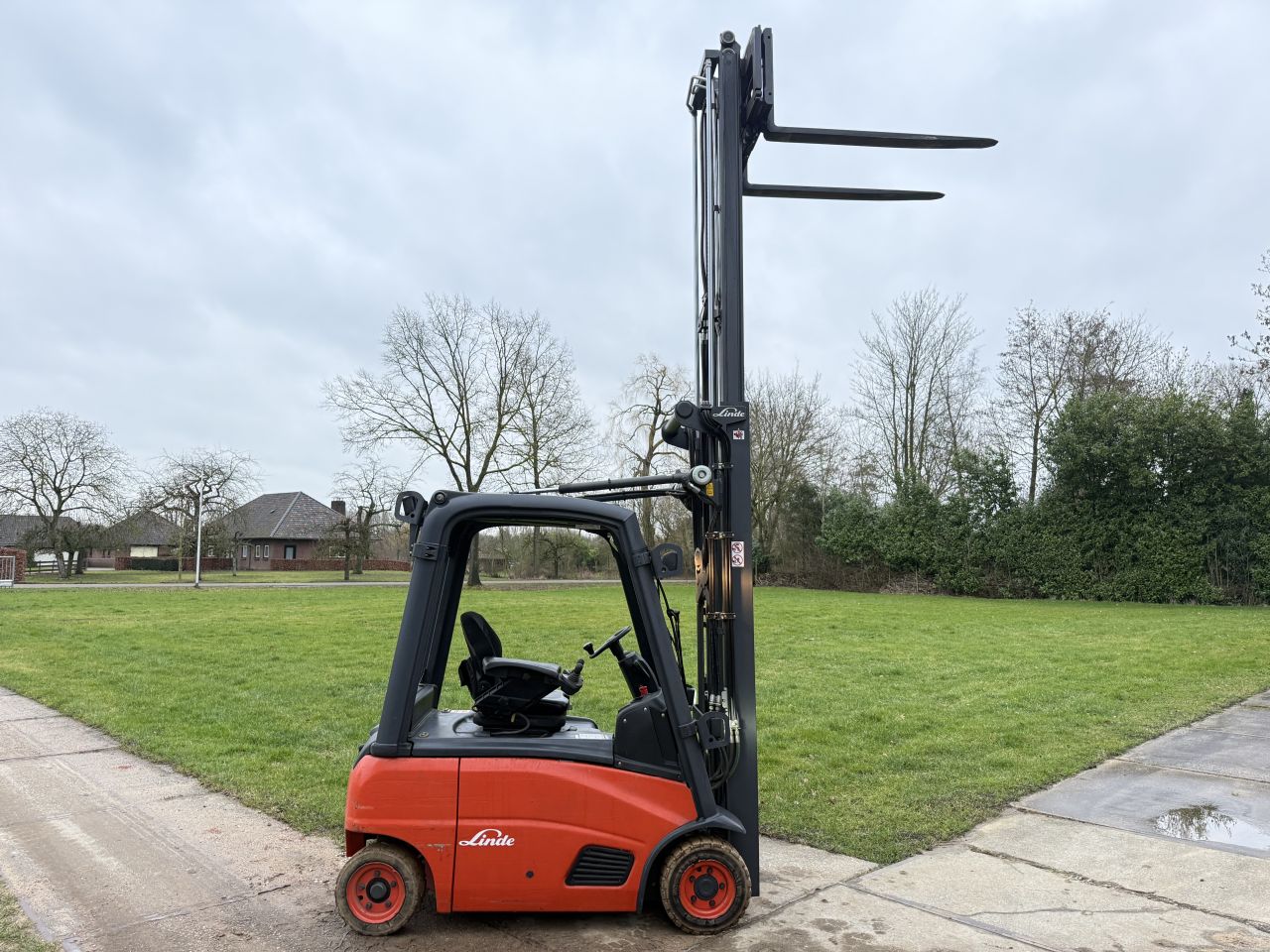 Linde 1600KG elektrisch freelift Sideshift 4e ventiel