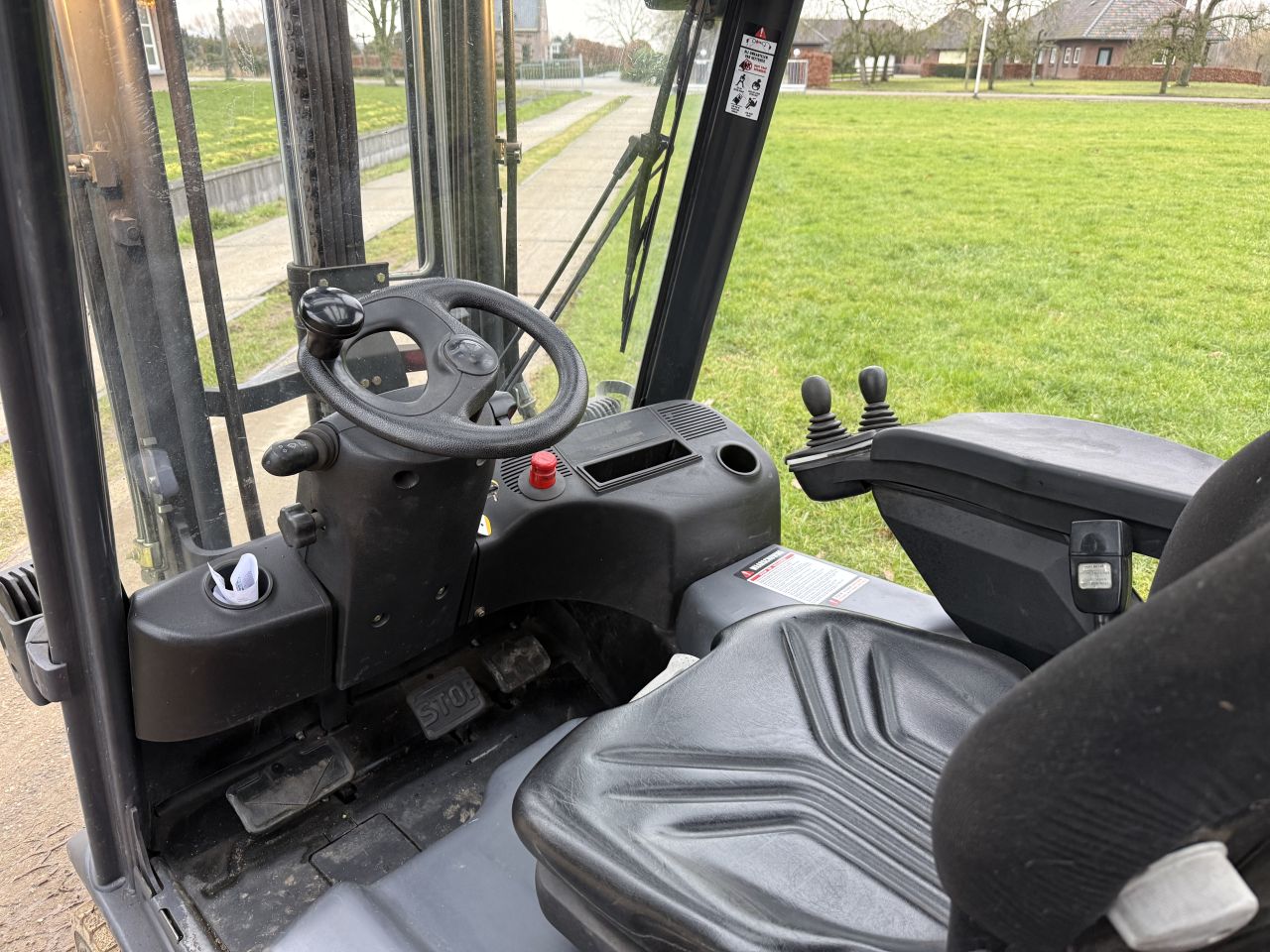 Linde 1600KG elektrisch freelift Sideshift 4e ventiel