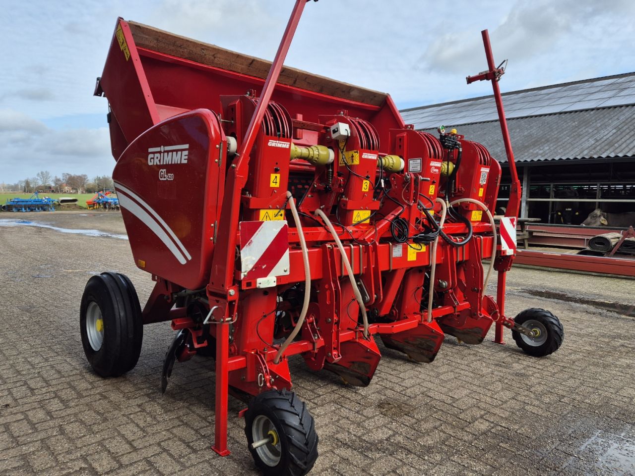 Grimme GL420 aardappel pootmachine