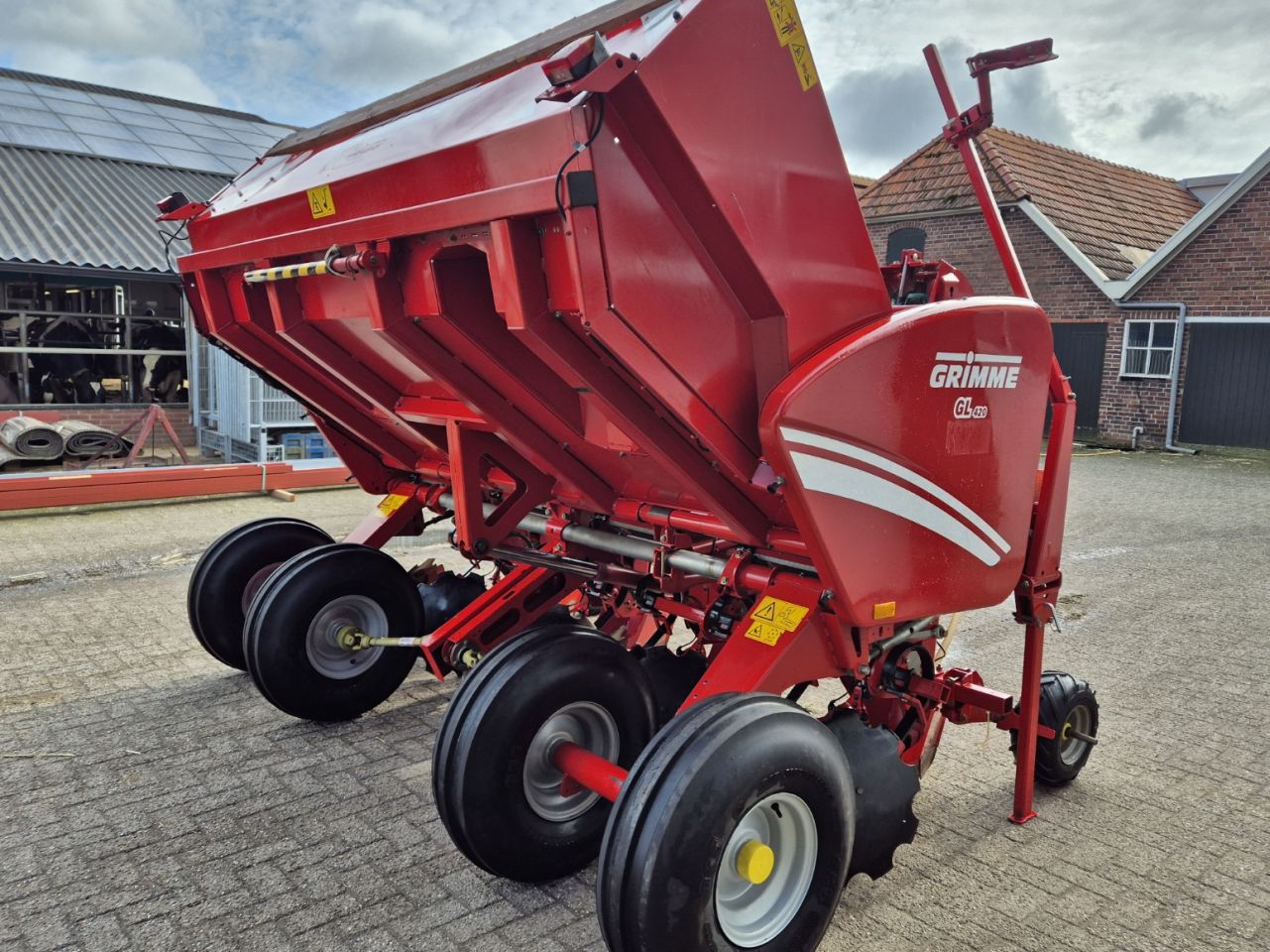 Grimme GL420 aardappel pootmachine