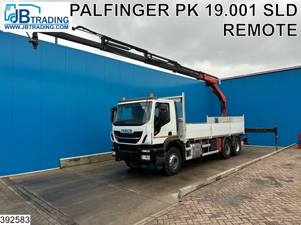 Iveco Trakker 360 6x4, EURO 6, Palfinger, Remote, Steel