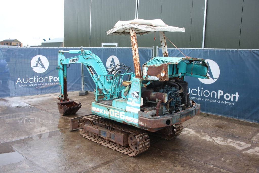 Minigraver Kubota KH-026 Diesel