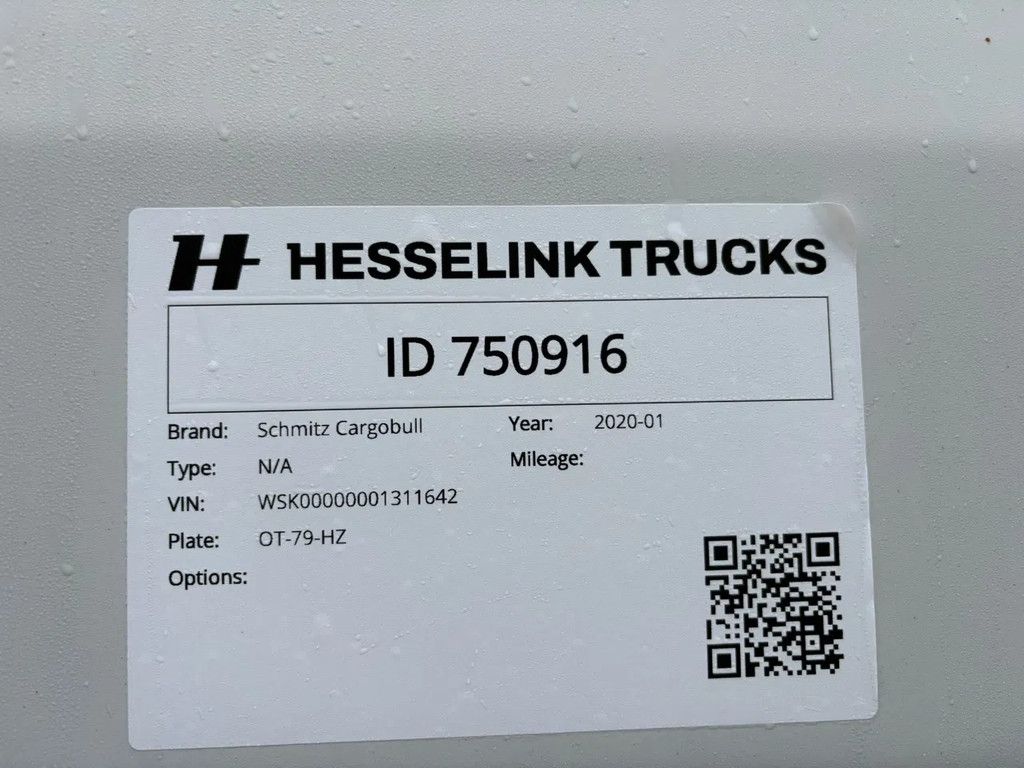 Schmitz Cargobull SGF*S3 24M3 Hardox staal kipper NL Trailer