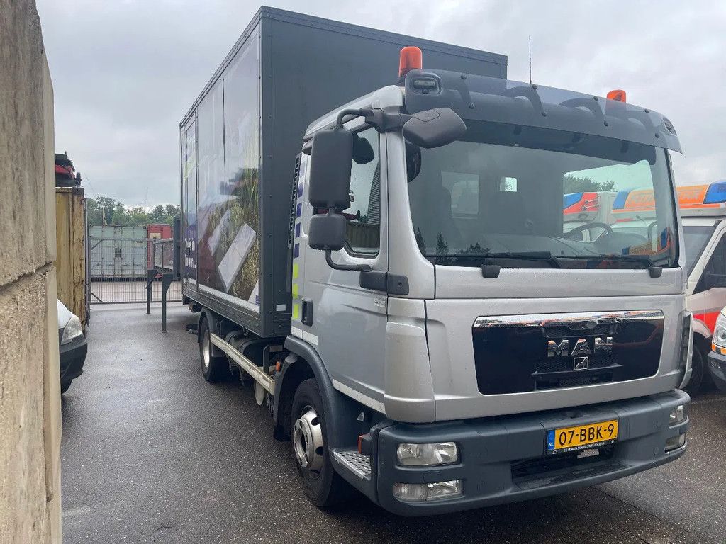 MAN TGL 12.220 Kipper + Box wisselsysteem 3 zits Euro 5