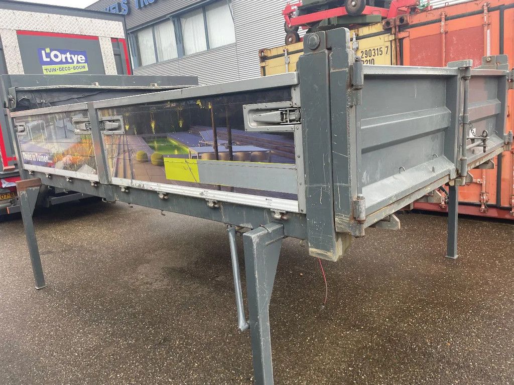 MAN TGL 12.220 Kipper + Box wisselsysteem 3 zits Euro 5