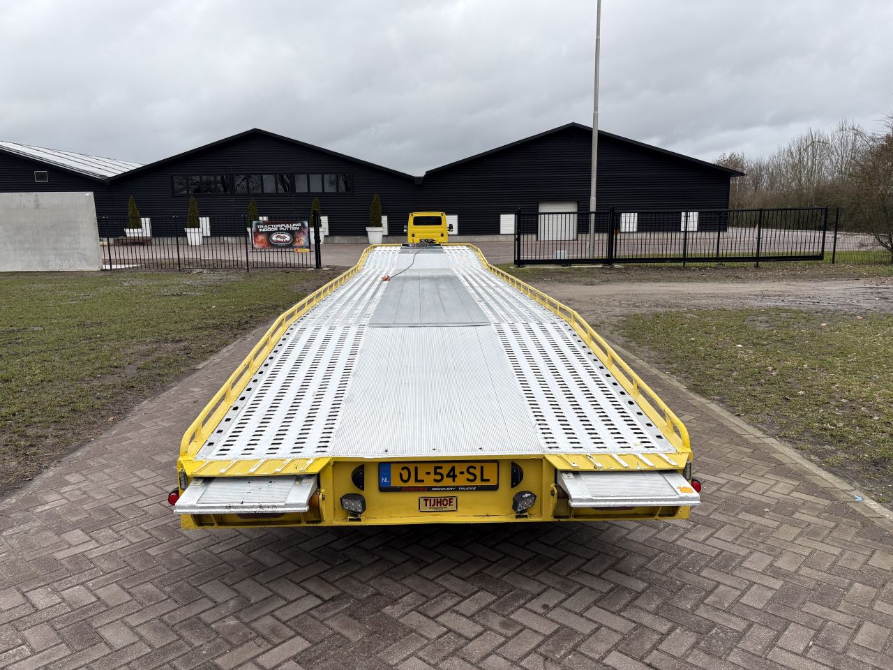 Be oplegger 7.5 TON autotransporter Tijhof